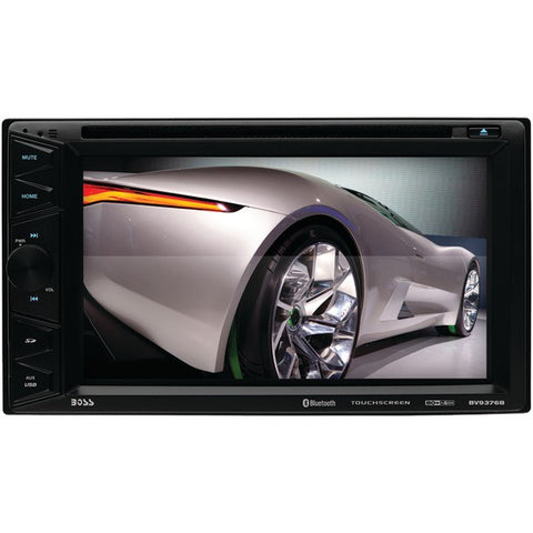 BOSS AUDIO BV9366B 6.2" Double-DIN In-Dash DVD-MP3-CD & AM-FM Receiver with Bluetooth(R)