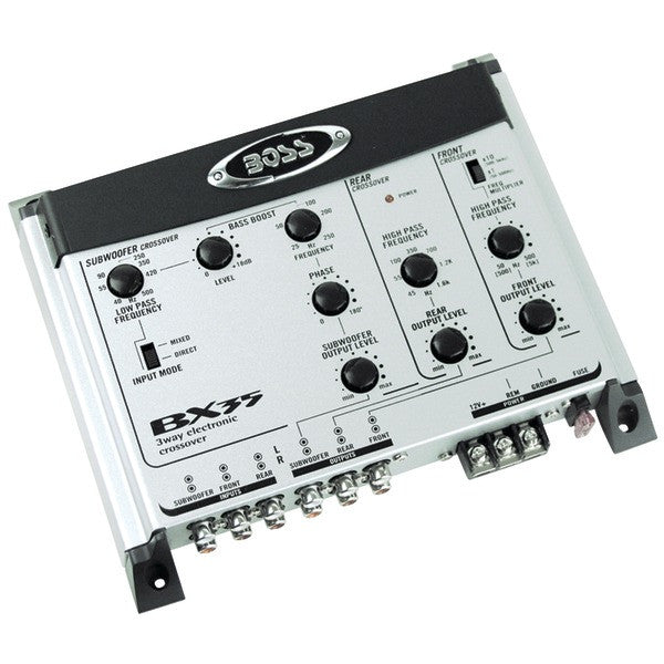 BOSS AUDIO BX35 3-Way Preamp Electronic Crossover