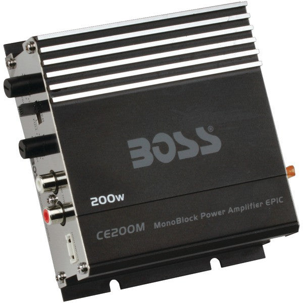 BOSS AUDIO CE200M Chaos Epic Compact All-Terrain Class AB Amp (Monoblock, 200 Watts)