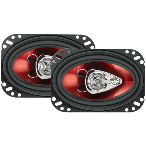 BOSS AUDIO CH4630 Chaos Series Speakers (4" x 6", 250 Watts)