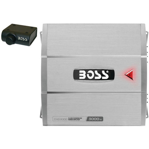 BOSS AUDIO CHD3000 Chaos Series Class D Monoblock Amp (3,000 Watts)