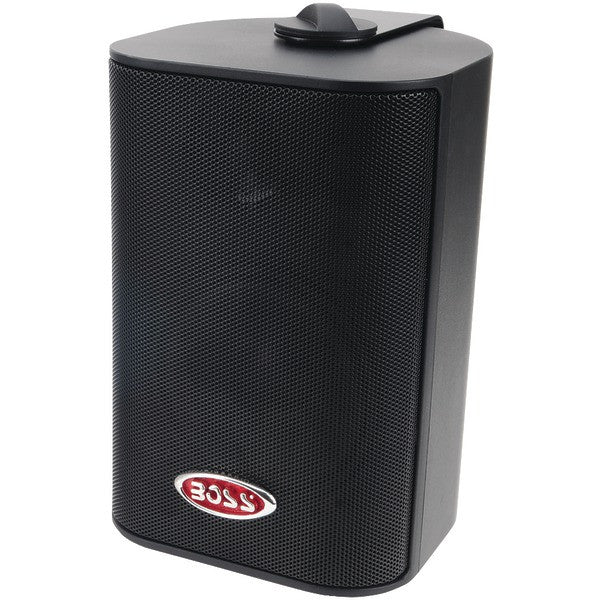 BOSS AUDIO MR4.3B 4" Indoor-Outdoor 3-Way Speakers (Black)