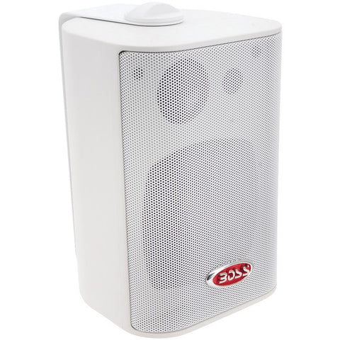 BOSS AUDIO MR4.3W 4" Indoor-Outdoor 3-Way Speakers (White)