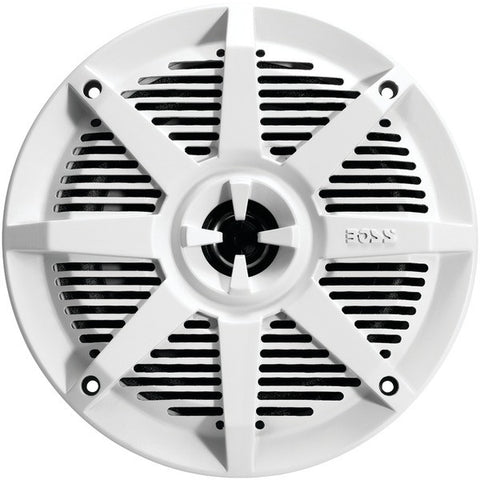 BOSS AUDIO MR62W 2-Way Full-Range Marine Speakers (6.5", White)