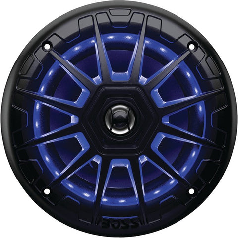 BOSS AUDIO MRGB65B 6.5" 2-Way Full-Range Illuminated Marine Speakers