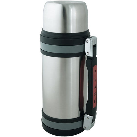 BRENTWOOD FTS-1000 1.0 Liter Vacuum Bottle with Handle, Stainless Steel