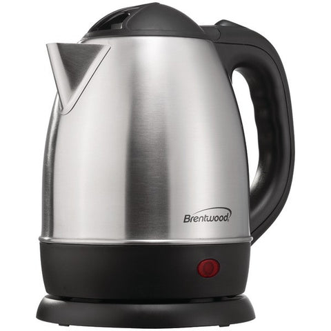 BRENTWOOD KT-1770 1.2-Liter Stainless Steel Electric Cordless Tea Kettle