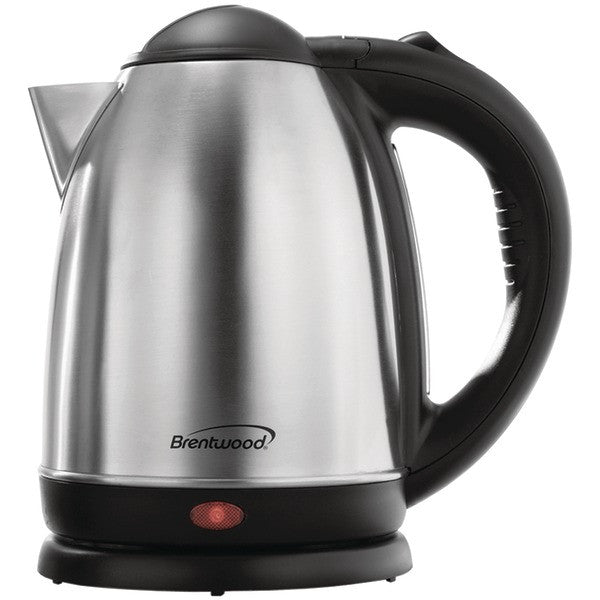 BRENTWOOD KT-1790 1.7-Liter Stainless Steel Electric Cordless Tea Kettle