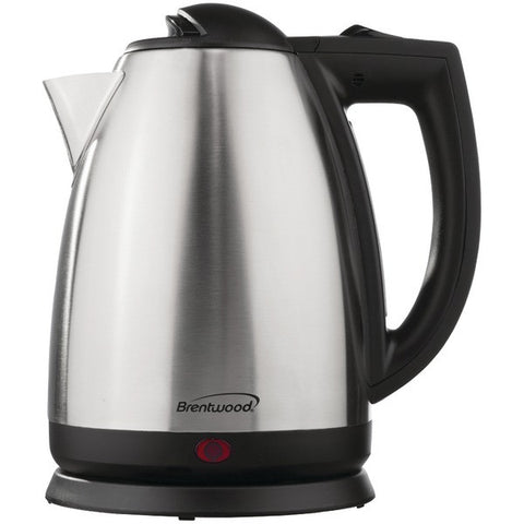 BRENTWOOD KT-1800 2L Stainless Steel Electric Cordless Tea Kettle