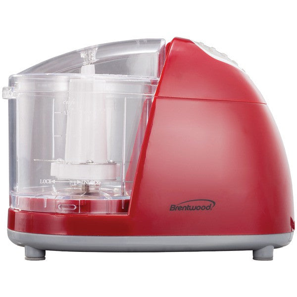 BRENTWOOD MC-105 Mini Red Food Chopper