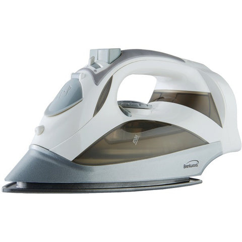 BRENTWOOD MPI-59W Steam Iron with Retractable Cord