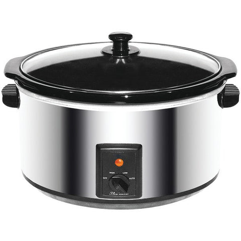 BRENTWOOD SC-170S 8-Quart Stainless Steel Slow Cooker
