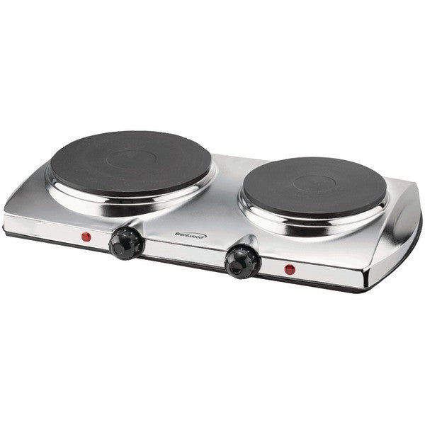 BRENTWOOD TS-372 1,440-Watt Electric Double Hot Plate