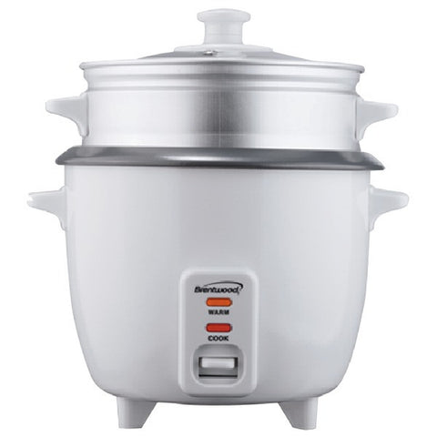 BRENTWOOD TS-380S Rice Cooker (10 cup) with Steamer