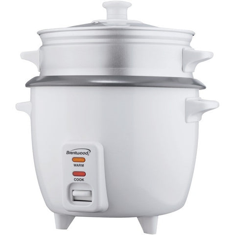 BRENTWOOD TS-480S Rice Cooker with Steamer (15 Cups; 900W)