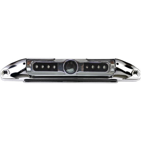 BOYO VTL400CIR Bar-Type License Plate Camera with IR Night Vision & Parking-Guide Lines (Chrome)