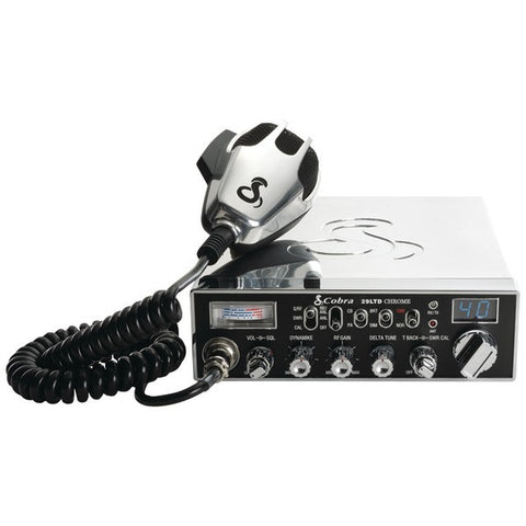 COBRA ELECTRONICS 29 LTD CHR Fully Chrome-Plated 29 LTD Classic(TM) CB Radio with Talkback