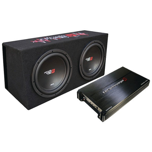 CERWIN-VEGA MOBILE BKX212V 12" Bass Kit System (500W, XED subwoofers, Vented)