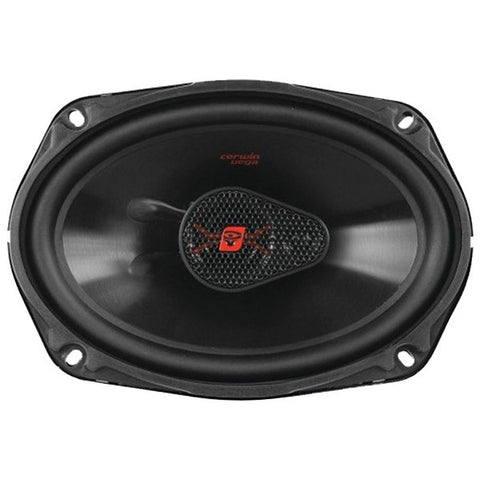 CERWIN-VEGA MOBILE H4683 HED 3-Way Coaxial Speakers (6" x 8", 320 Watts)