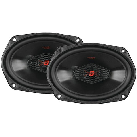 CERWIN-VEGA MOBILE H4693 HED 3-Way Coaxial Speakers (6" x 9", 420 Watts)