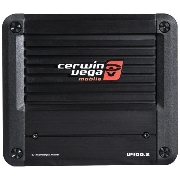 CERWIN-VEGA MOBILE V400.2 Vega Series Class D Amp (2 Channels, 500 Watts max)