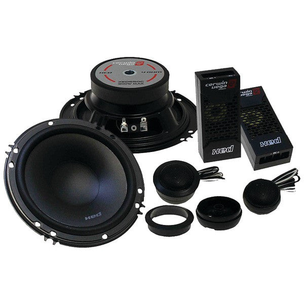 CERWIN-VEGA MOBILE XED525C XED 5.25" 2-Way Component Speaker System