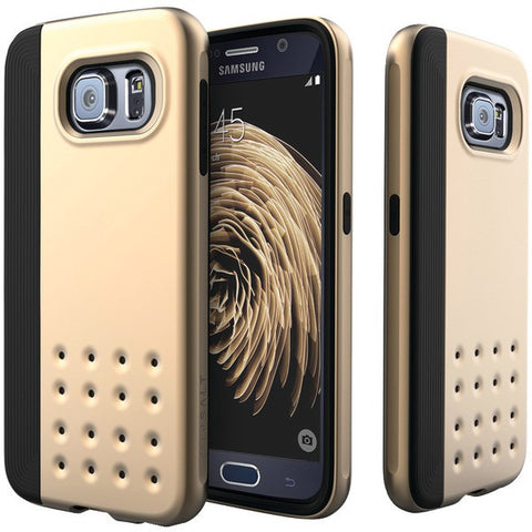 CASEOLOGY ST-GS6-EDG-GD Samsung(R) Galaxy S(R) 6 Sleek Armor Threshold Series Case (Gold)