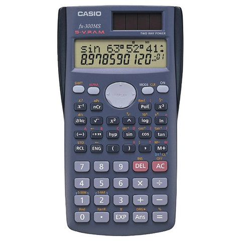 CASIO FX300-MS Scientific Calculator with 240 Built-in Functions