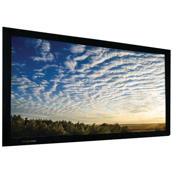 CIRRUS SCREENS CS-100SP178G2 Stratus Series 16:9 Springtastic(TM) Fixed-Frame Screen (100"; Pearl White)