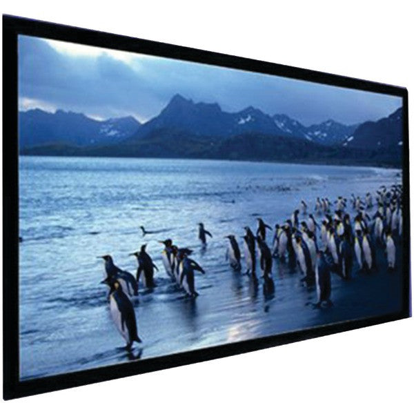 CIRRUS SCREENS CS-100SS178G2 Stratus Series 16:9 Springtastic(TM) Fixed-Frame Screen (100"; Slate Gray)