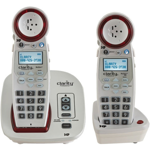 CLARITY 59465.000 DECT 6.0 Extra-Loud Big-Button Phone System with Talking Caller ID
