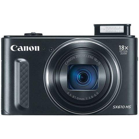CANON 0111C001 20.0-Megapixel PowerShot(R) SX610 HS Digital Camera (Black)