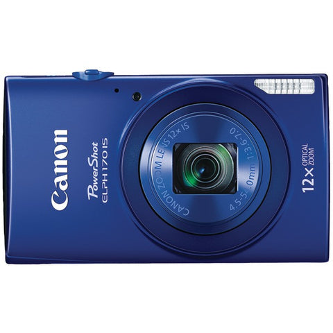 CANON 0130C001 20.0-Megapixel PowerShot(R) ELPH(R) 170 IS Digital Camera (Blue)