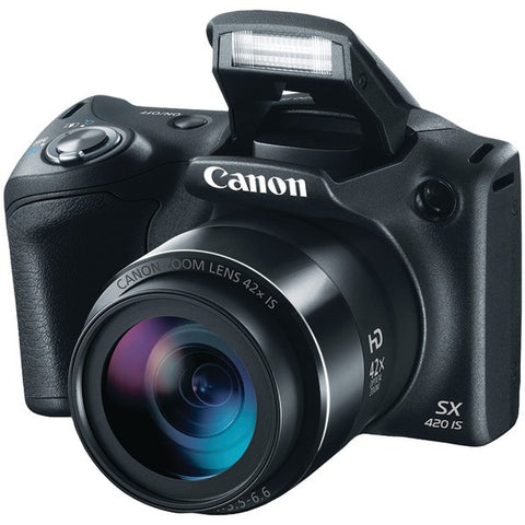 CANON 1068C001 20.0-Megapixel PowerShot(R) SX420 IS Digital Camera (Black)
