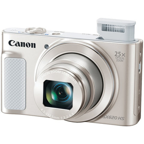CANON 1074C001 20.2-Megapixel PowerShot(R) SX620 HS Digital Camera (Silver)