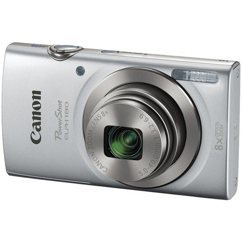 CANON 1093C001 20.0-Megapixel PowerShot(R) ELPH(R) 180 HS Digital Camera (Silver)