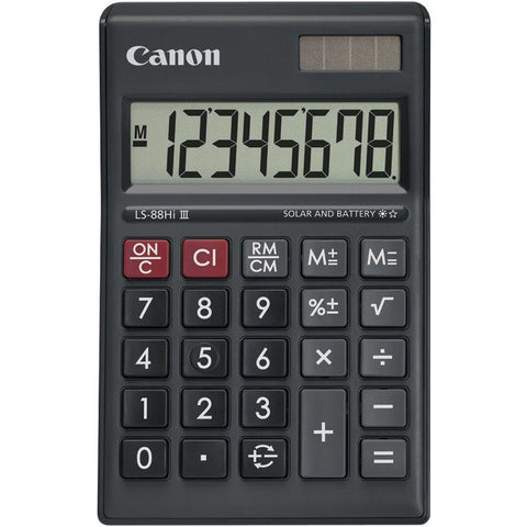 CANON 4425B008 LS-88HI III-BK Mini Desktop Calculator