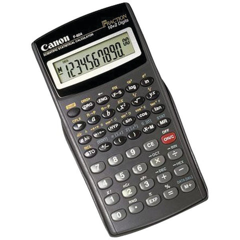 CANON 7102A017 F-604 Scientific Calculator