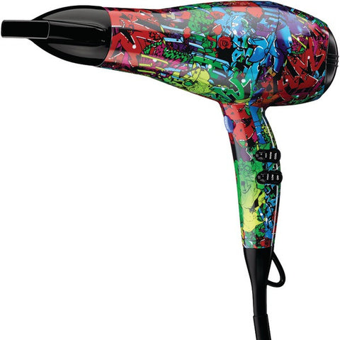 CONAIR 325GR 1,875-Watt Graffiti-Design Hair Dryer