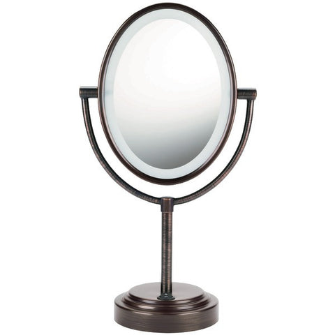 CONAIR BE47BR Double-Sided Lighted Mirror (Oiled Bronze)