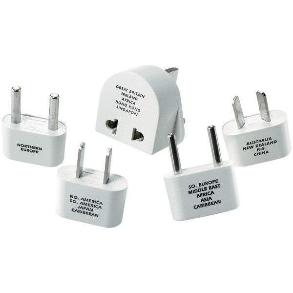 TRAVEL SMART BY CONAIR M500ENR International Adapter Plug Set