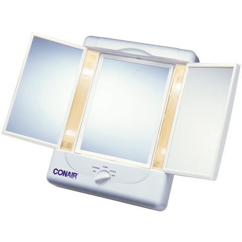 CONAIR TM7L Double-Sided Lighted Makeup Mirror