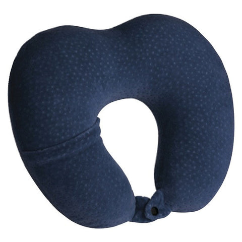 TRAVEL SMART BY CONAIR TS025NVY Memory Foam Neck Rest (Navy)