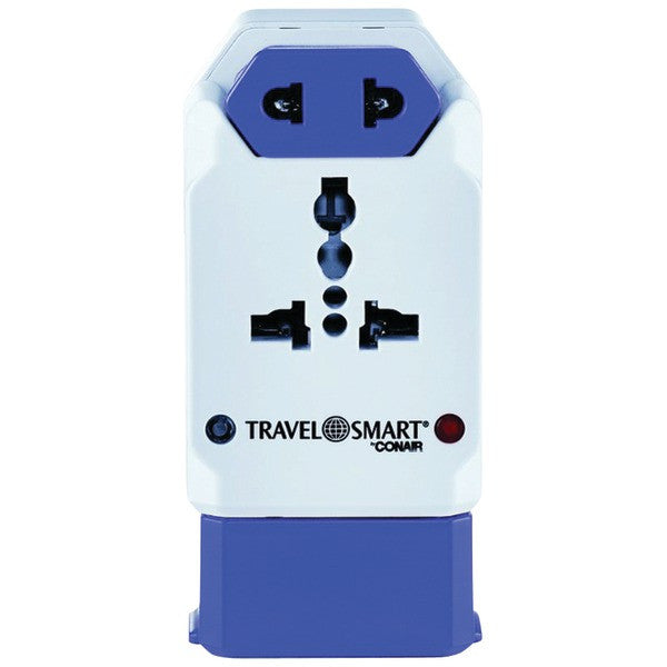 TRAVEL SMART BY CONAIR TS238AP All-In-One Adapter with USB