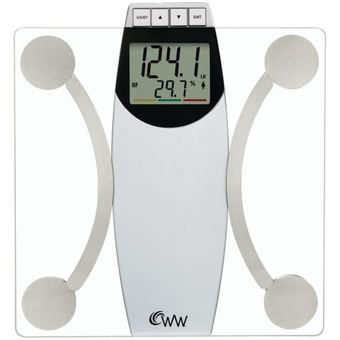 CONAIR WW67N Weight Watchers(R) Glass Body Analysis Scale