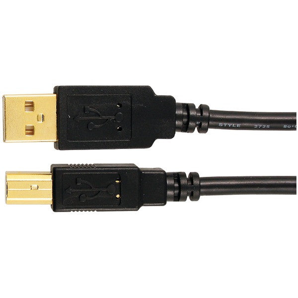 AXIS 12-0080 (MP-007-PT-BL A-Male to B-Male USB 2.0 Cable (6ft)