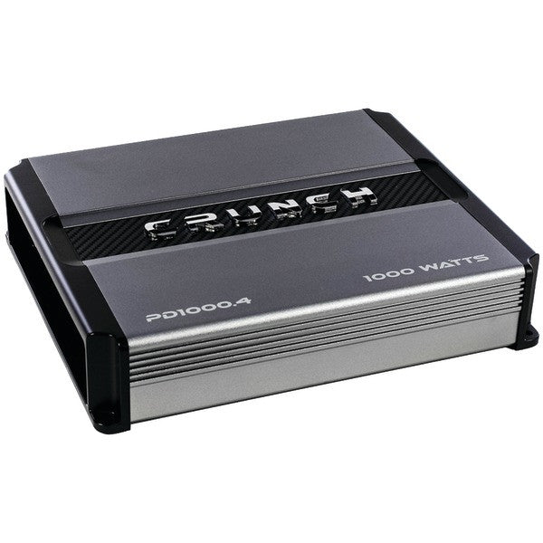 CRUNCH PD 1000.4 POWER DRIVE 4-Channel Pro Power Bridgeable Class AB Amp (1,000 Watts max)