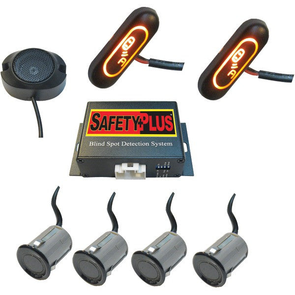 CRIMESTOPPER BSD-754 SafetyPlus(TM) Universal Front & Rear Blind Spot Detection System