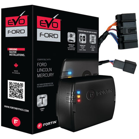 Fortin EVO-FOR.T1 Preloaded Module & T-Harness Combo (Ford(R), Lincoln(R) & Mercury(R) 2008 & Up Standard Key Vehicles)