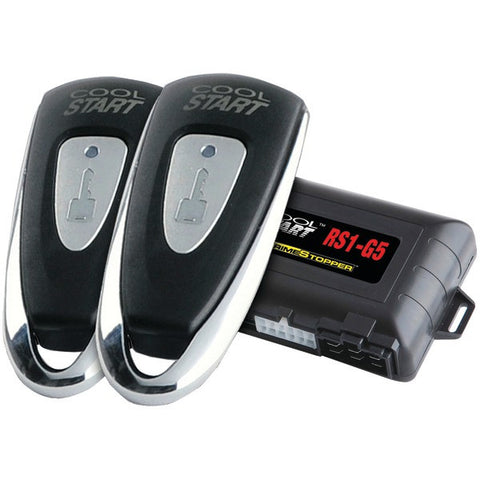 CRIMESTOPPER RS1-G5 Cool Start(TM) 1-Way Single-Button Remote Start with Unlock System
